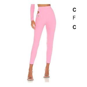 Fiorucci Cut Away Legging in Pink